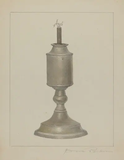 Whale Oil Lamp