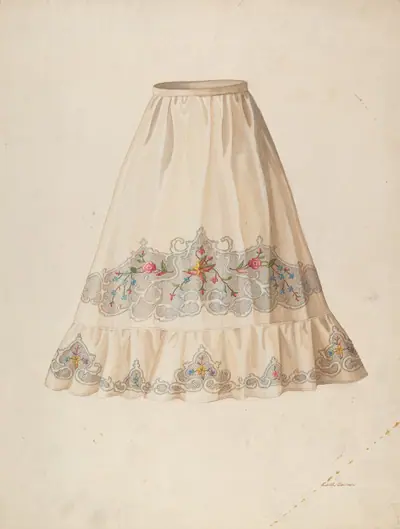 Skirt from Wedding Dress