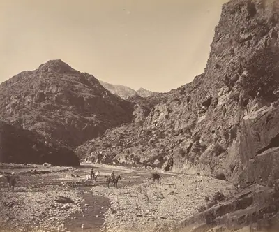 Pass Near Ali Musjid, Showing Tortang