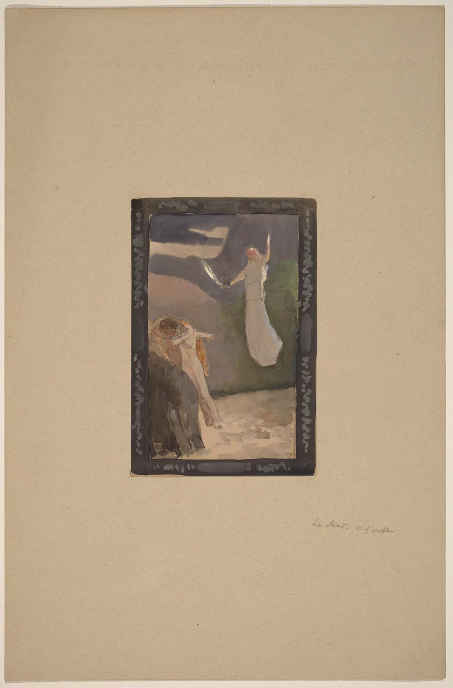 Study for a Panel by Charles Sprague Pearce