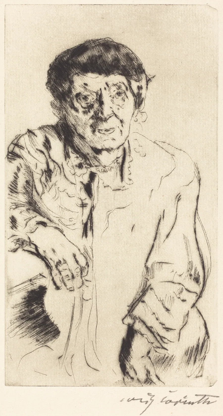 Schwiegermutter (Mother-in-Law) by Lovis Corinth