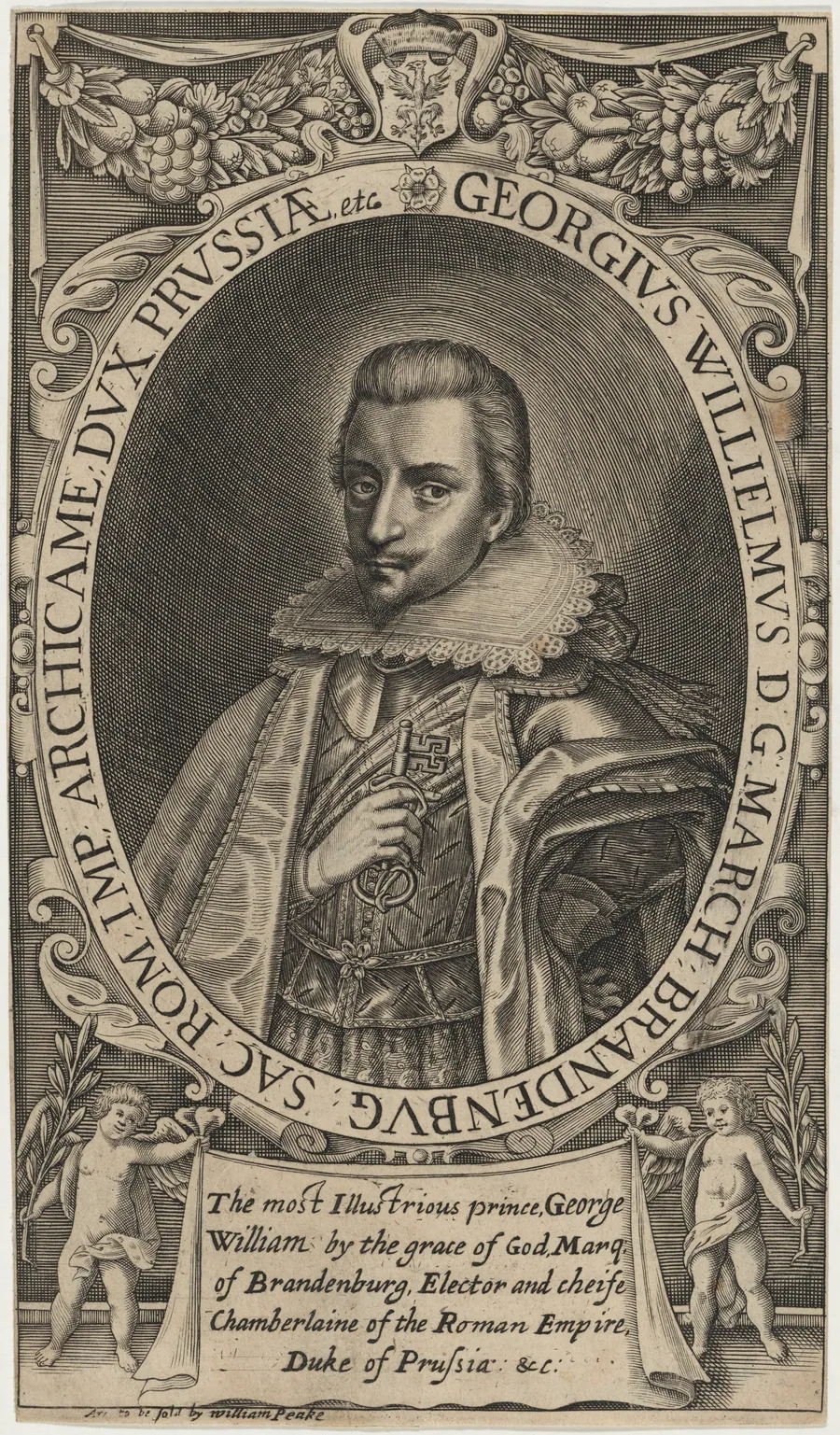 George William, Marqui of Brandenburg by Unknown 19th Century