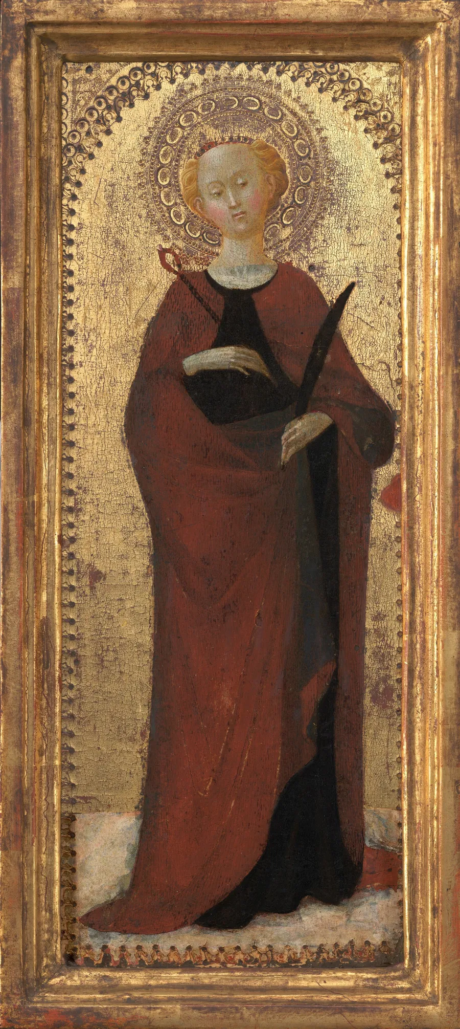 Saint Apollonia by Sassetta