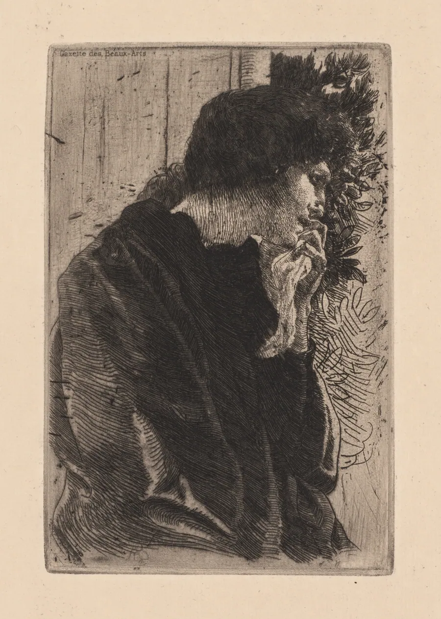 Sadness by Albert Besnard