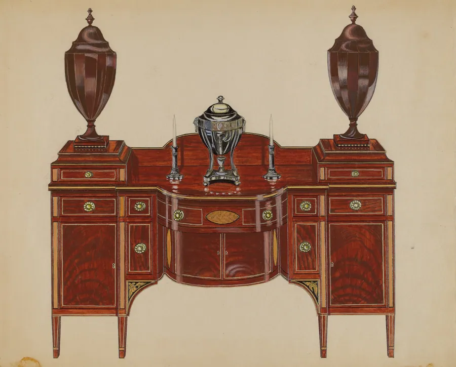 Sideboard (Hepplewhite) by John Dieterich