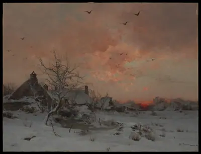 January: Cernay, near Rambouillet