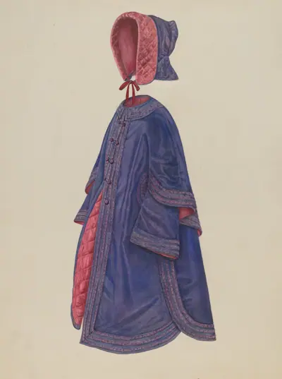 Child's Coat & Bonnet