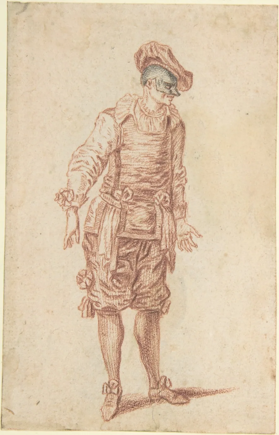 Fabio Costumed as a Doctor by Claude Gillot