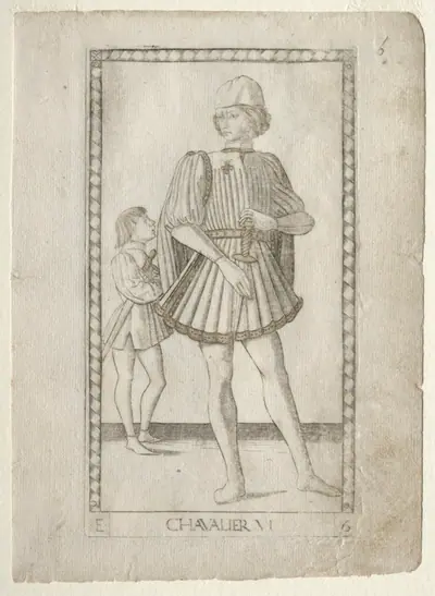 The Knight (from the Tarocchi, series E: Conditions of Man, #6)
