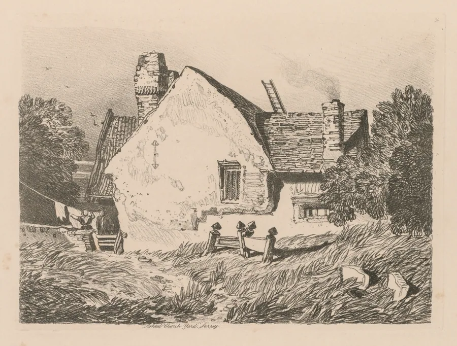 Liber Studiorum: Plate 39, View at Ashdted, Surrey by John Sell Cotman