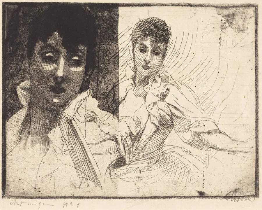 Madeleine Lemaire by Albert Besnard