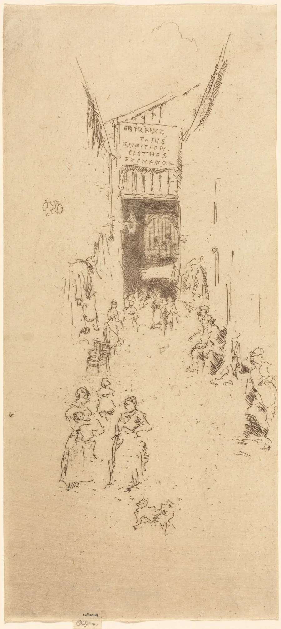 Fleur de Lys Passage by James McNeill Whistler