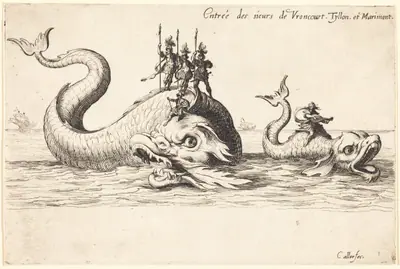 Entry of Mm. de Vroncourt, Tyllon, and Marimont