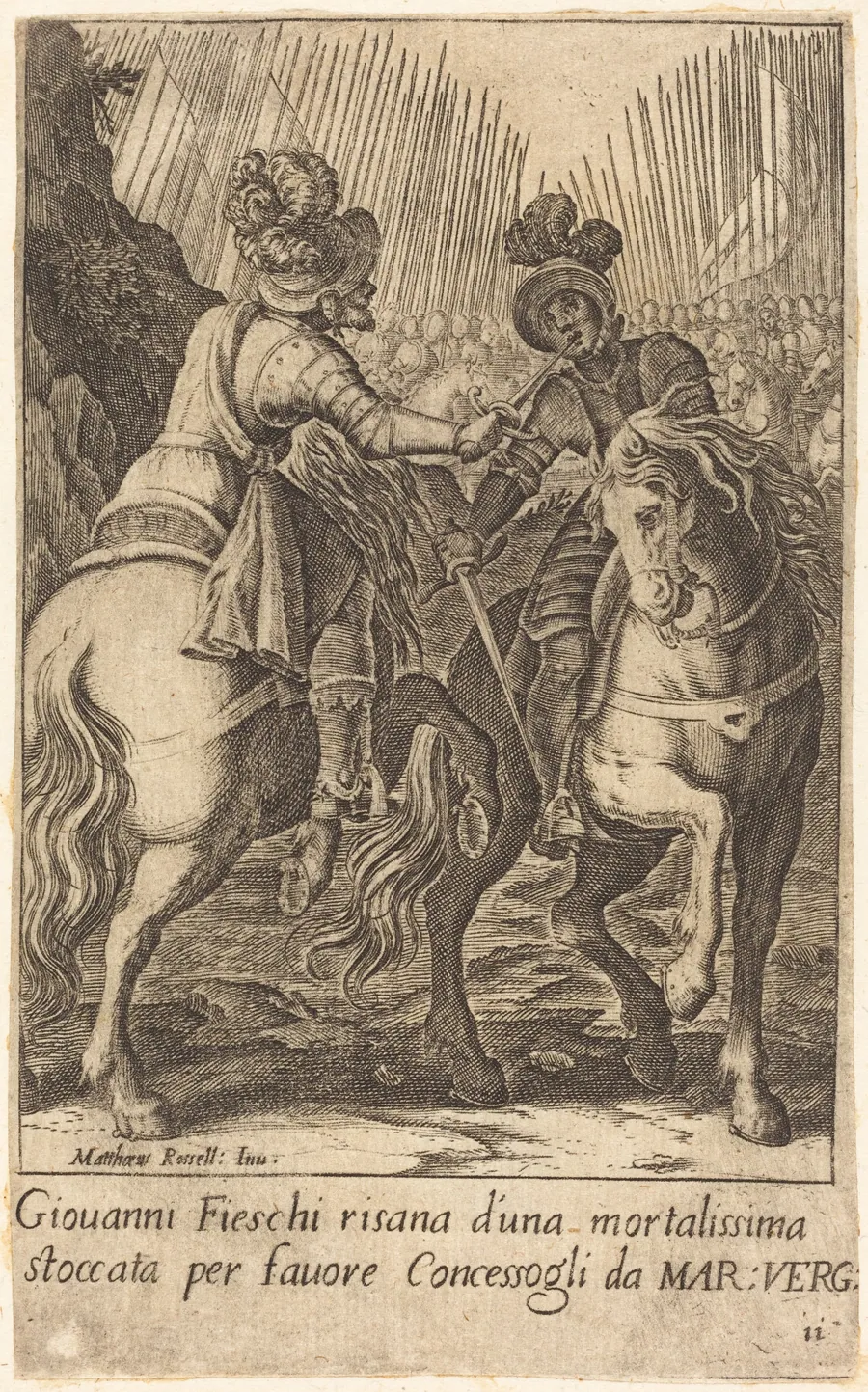 Giovanni Fieschi by Jacques Callot