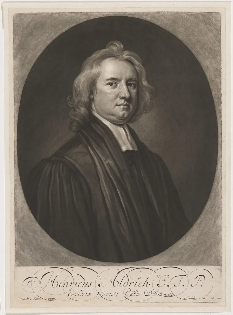 Henry Aldrich, Dean of Christ Church by John Smith