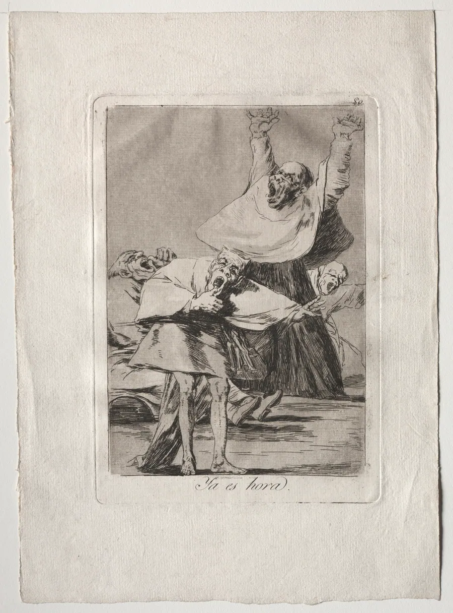 It is Time, Plate 80 by Francisco de Goya
