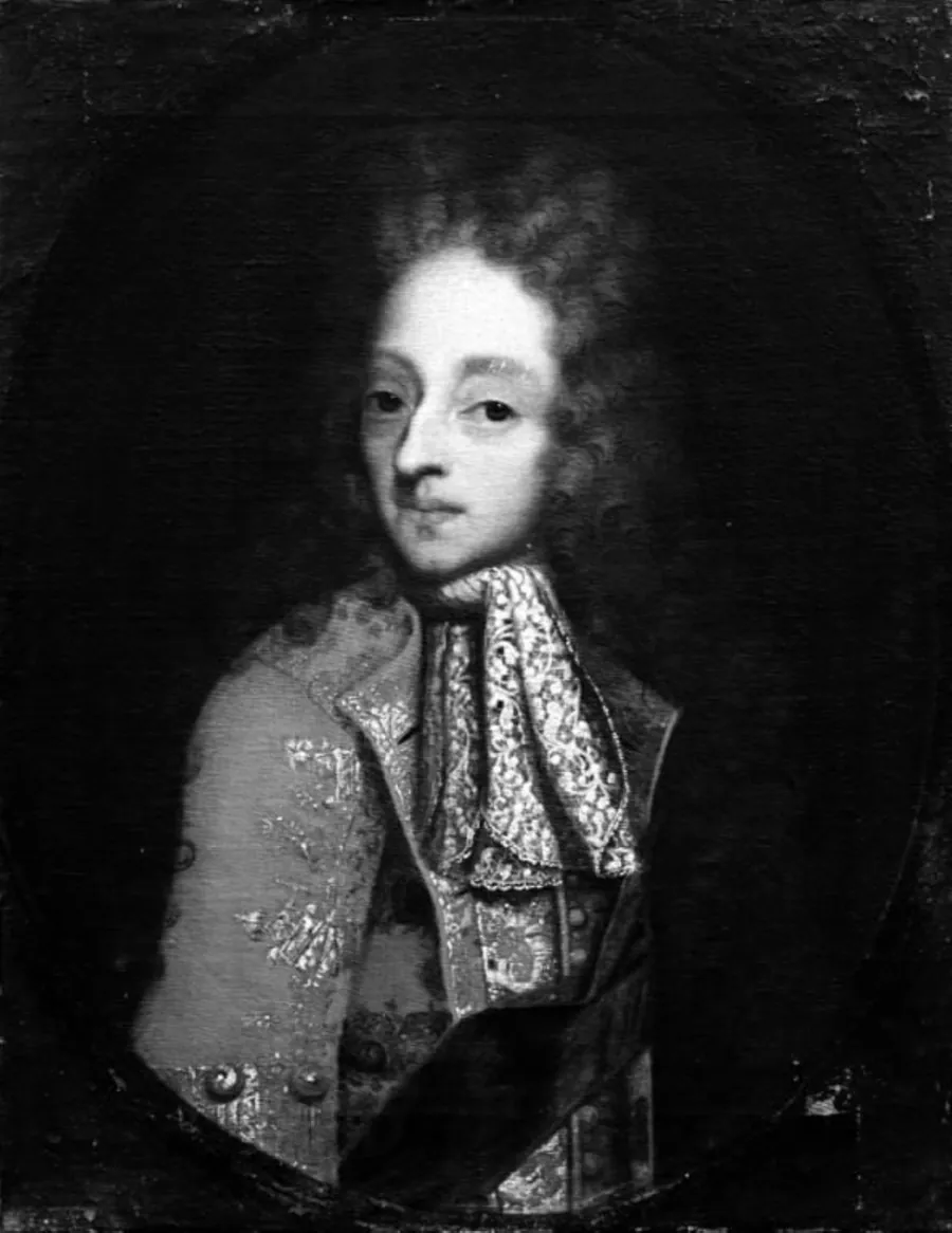 Kong Frederik IV som prins by Ubekendt