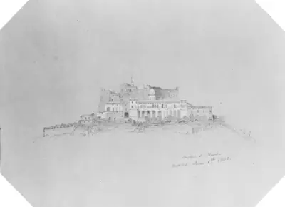 Castel San Elmo (from Cropsey Album)