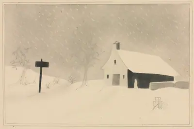 Snow Storm in Vermont