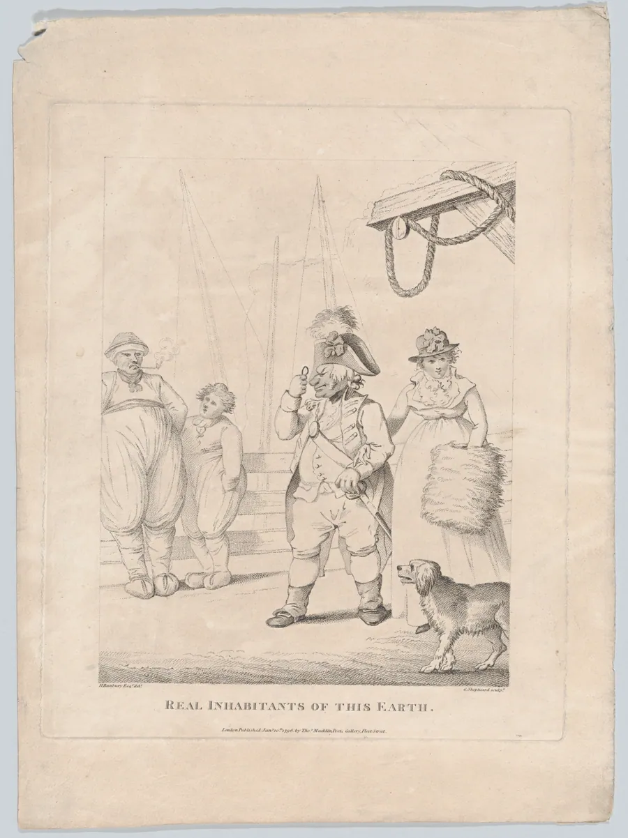 Real Inhabitants of This Earth by Henry William Bunbury