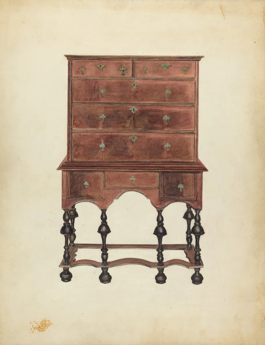 Chest of Drawers by Harry Eisman