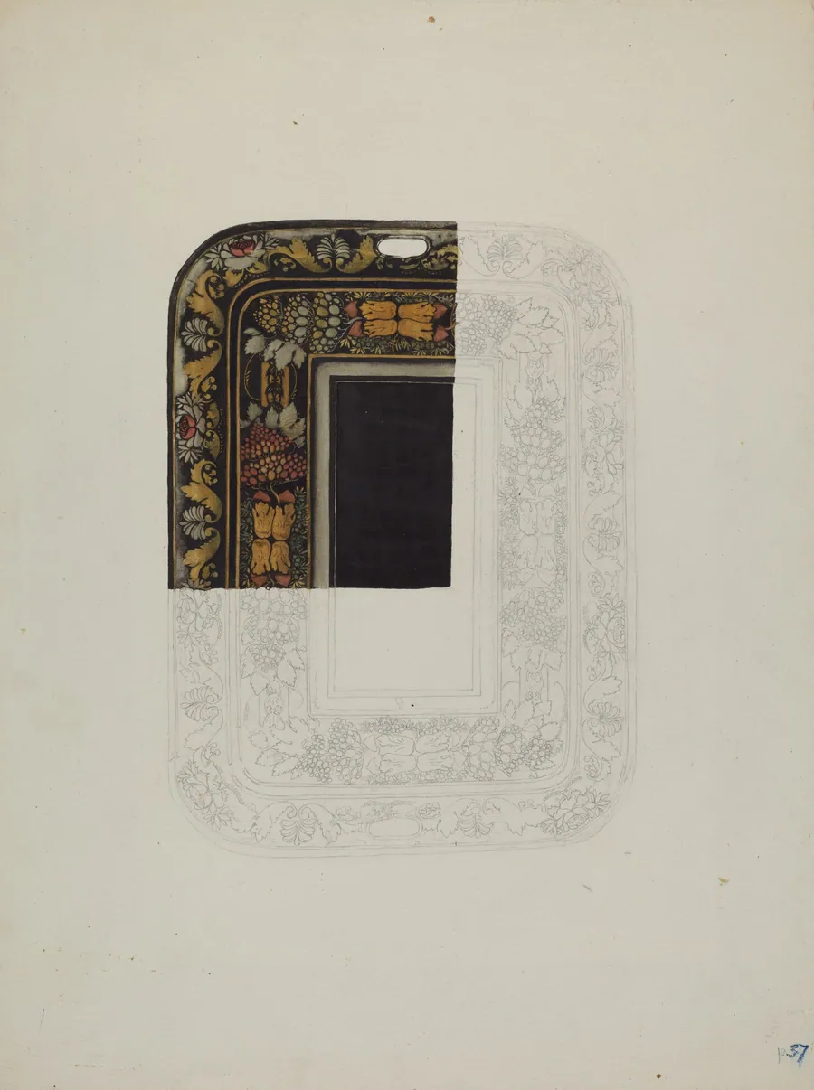 Toleware Tray by Alice Cosgrove