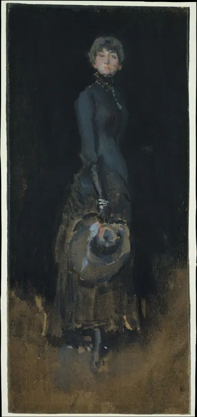 Lady in Gray