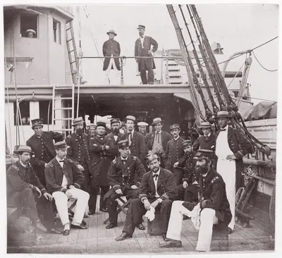 Officers of "Mendota"