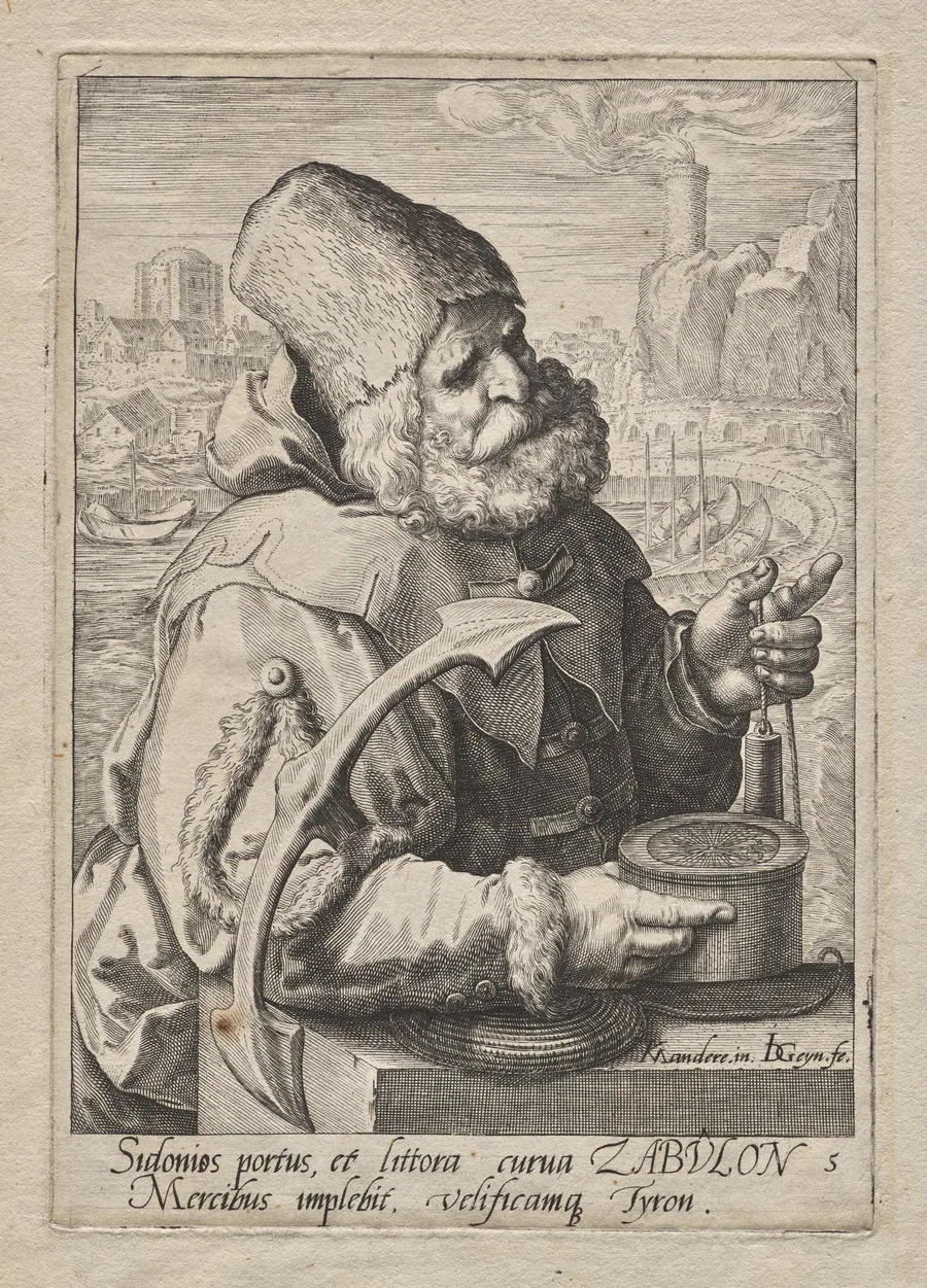 Plate 5: Zabulun by Jacob de Gheyn II