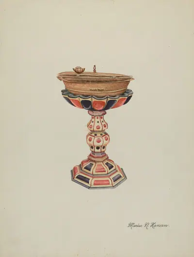 Baptismal Font & Stand