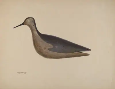 Wooden Decoy