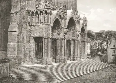 Cathédrale de Chartres - Portique du Midi XIIe Siècle