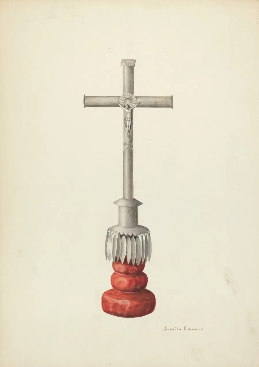 Crucifix by Juanita Donahoo