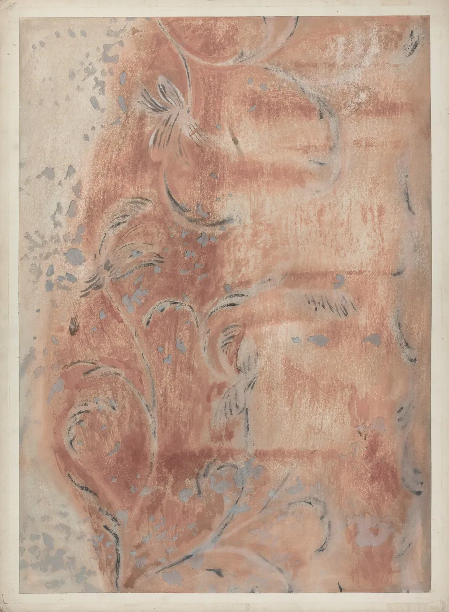 Fragment of Wall Decoration by Michael Lauretano
