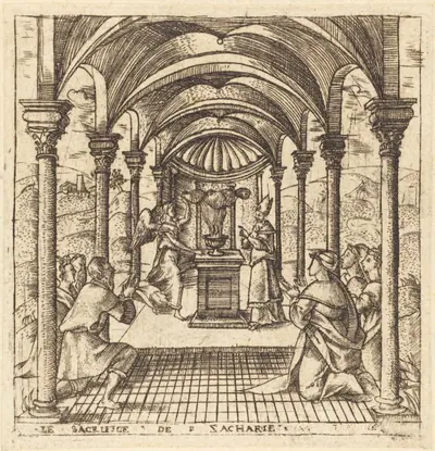 Zacharias and the Angel of the Lord