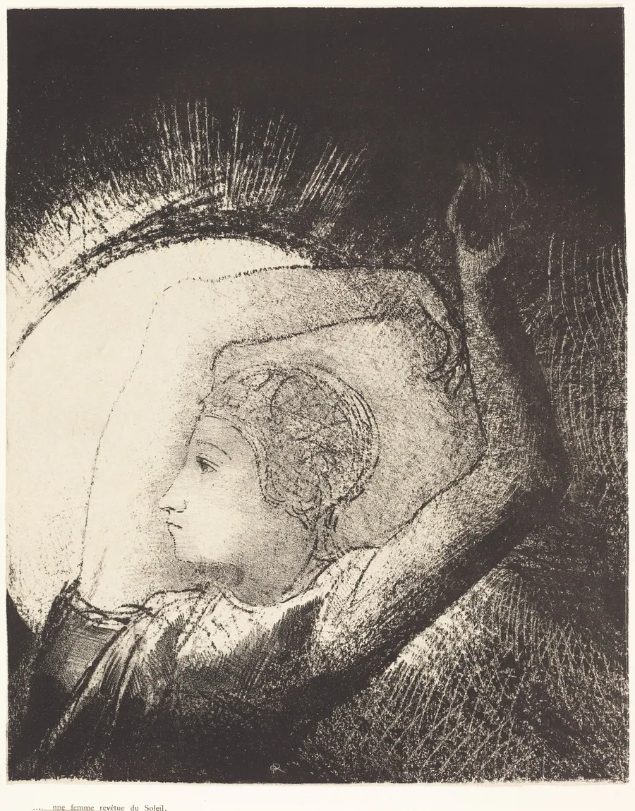 Une femme revêtue du Soleil (A woman clothed with the sun) by Ambroise Vollard