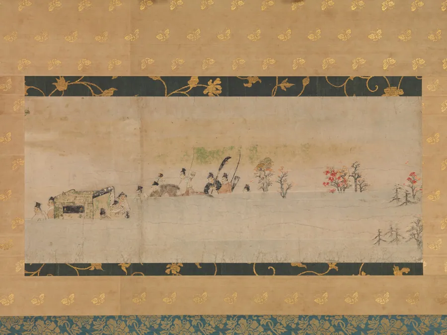 住吉物語絵巻　詞書断簡|The Tale of Sumiyoshi