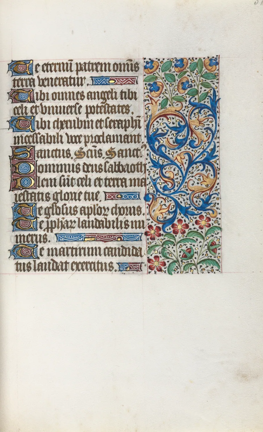 Book of Hours (Use of Rouen): fol. 37r by Master of the Geneva Latini