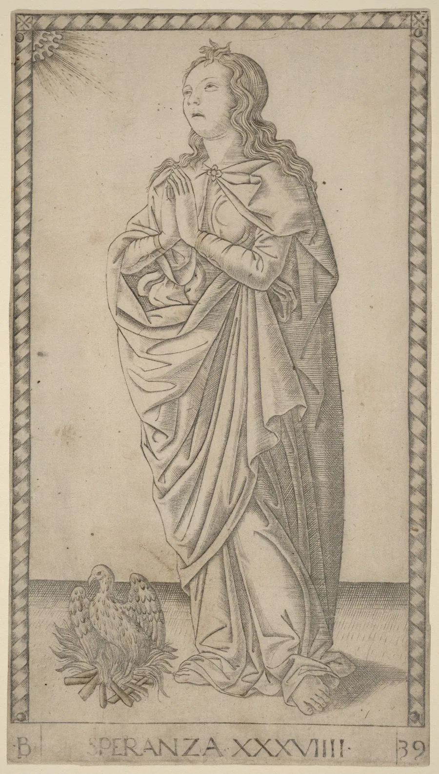 Speranza (Hope) by Master of the E-Series Tarocchi