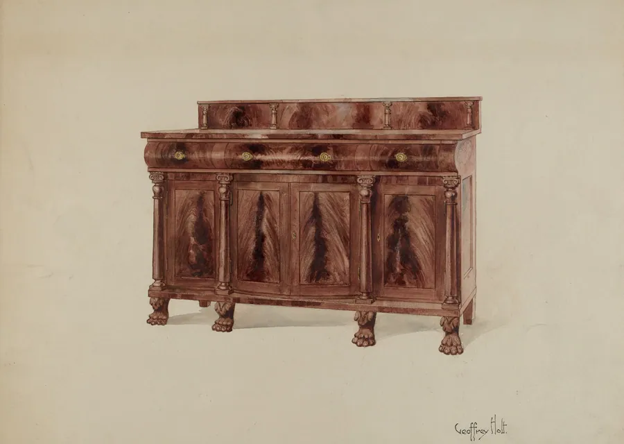 Sideboard, Mahogany by Geoffrey Holt