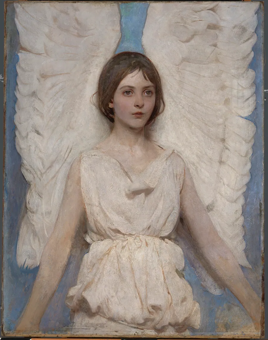 Angel by Abbott Handerson Thayer, born Boston, MA 1849-died Dublin, NH 1921