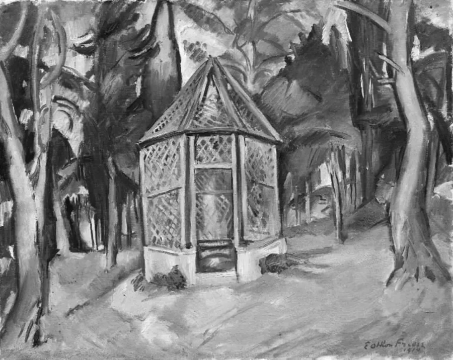 La tonnelle sous les pins by Emile Othon Friesz