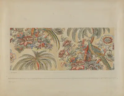 Hand Blocked Chintz