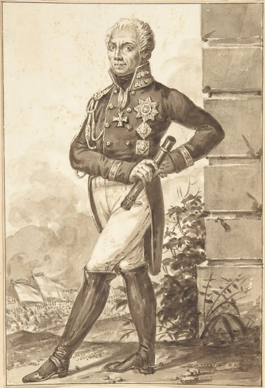 Portrait of Count Levin August von Bennigsen by Jean-Baptiste-François Bosio