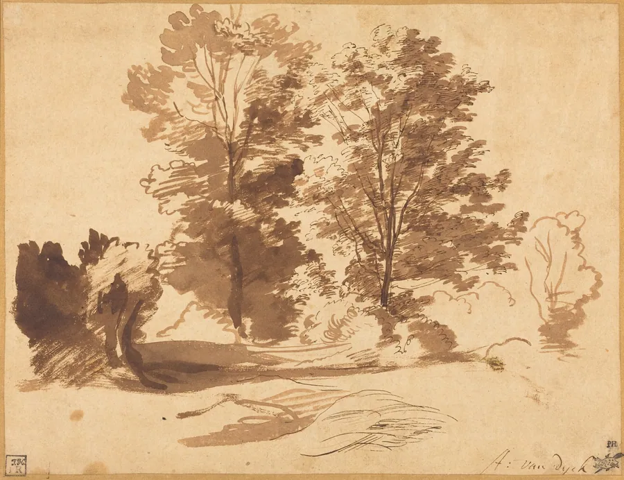 The Edge of a Wood by Sir Anthony van Dyck
