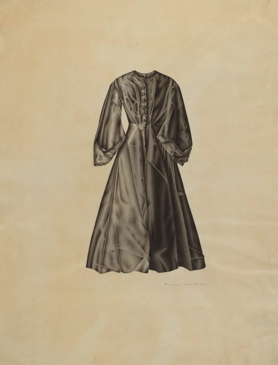Lady's Evening Coat by Florence Grant Brown