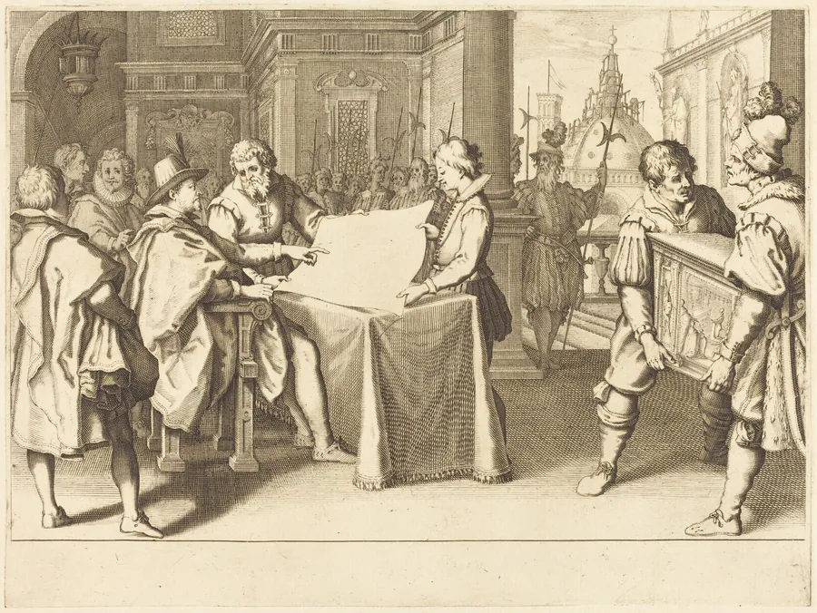 Restoration of the Duomo, Florence by Jacques Callot