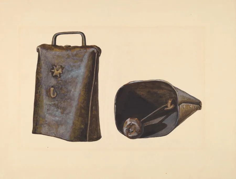 Cow Bell #6 (With Star) by Dorothy Brennan