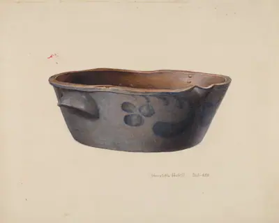 Stone Cream Crock