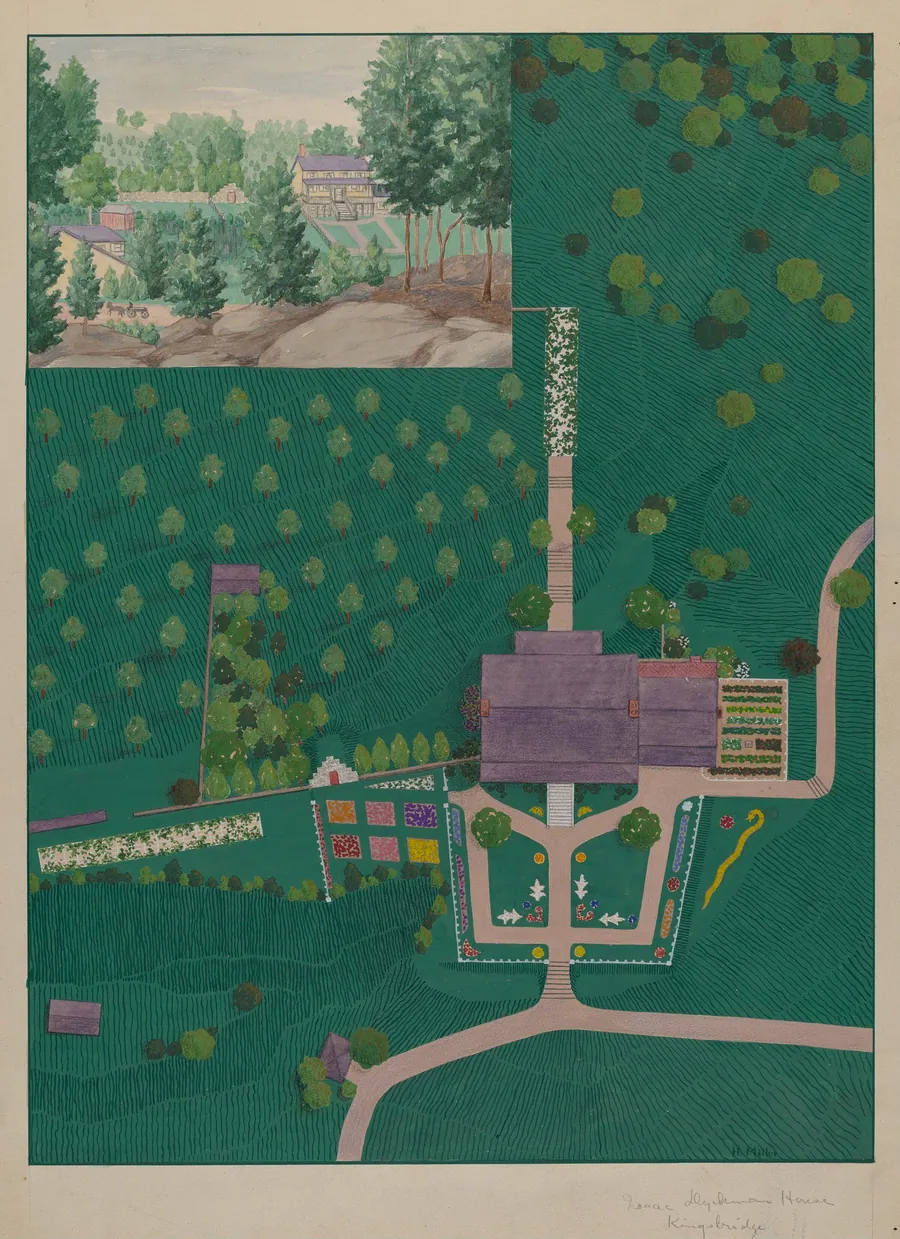 Isaac Dyckman House by Helen Miller